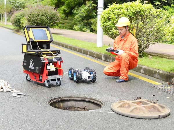 南江管道机器人检测